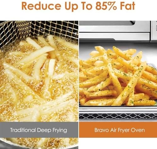 30QT XL 12-in-1 Stainless Steel Air Fryer Oven