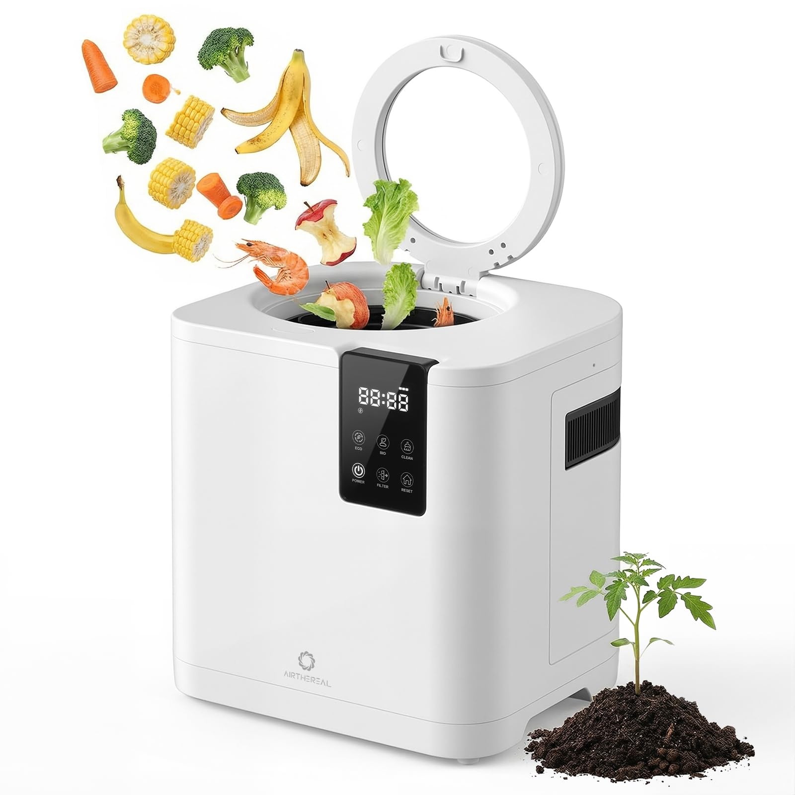 5L WiFi Smart Self-Cleaning Electric Kitchen Composter