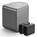 Gray Tri-Blade Electric Kitchen Food Waste Composter Machine