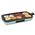 Black Nonstick Removable Plate Electric Griddle