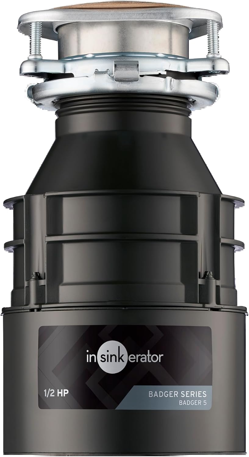 1/2 HP Continuous Feed Kitchen Food Waste Garbage Disposal