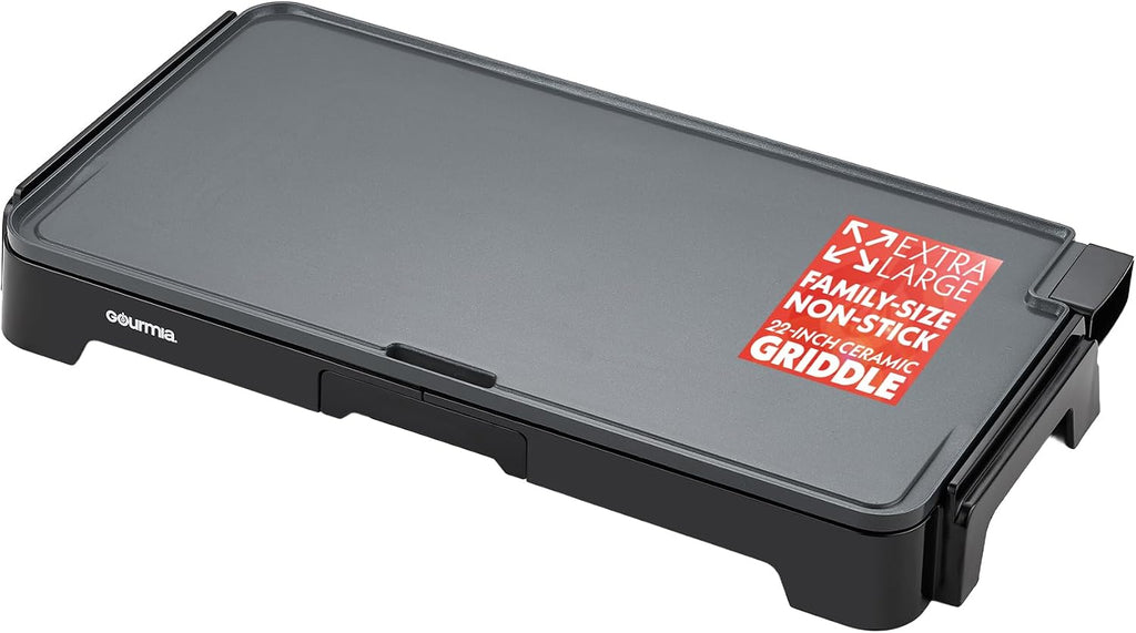 22 Inch XL Ceramic Nonstick Adjustable Temp Griddle