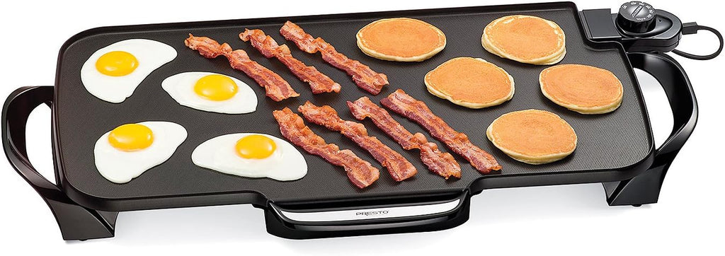 22 Inch Black Ceramic Nonstick Electric Griddle