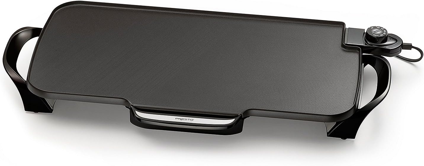 22 Inch Black Ceramic Nonstick Electric Griddle