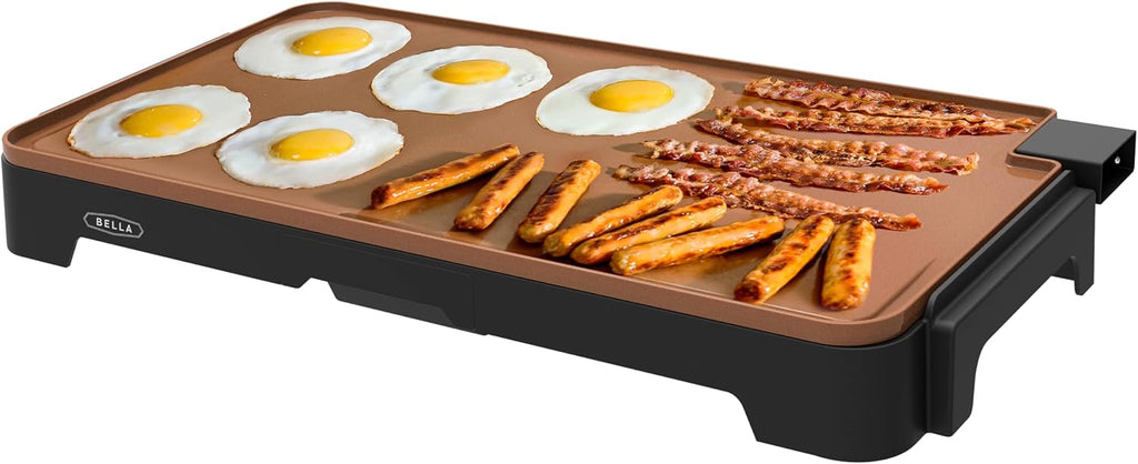 12x22 Inch Copper Black Ceramic Nonstick Griddle