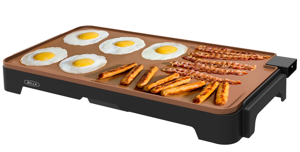 12x22 Inch Copper Black Ceramic Nonstick Griddle