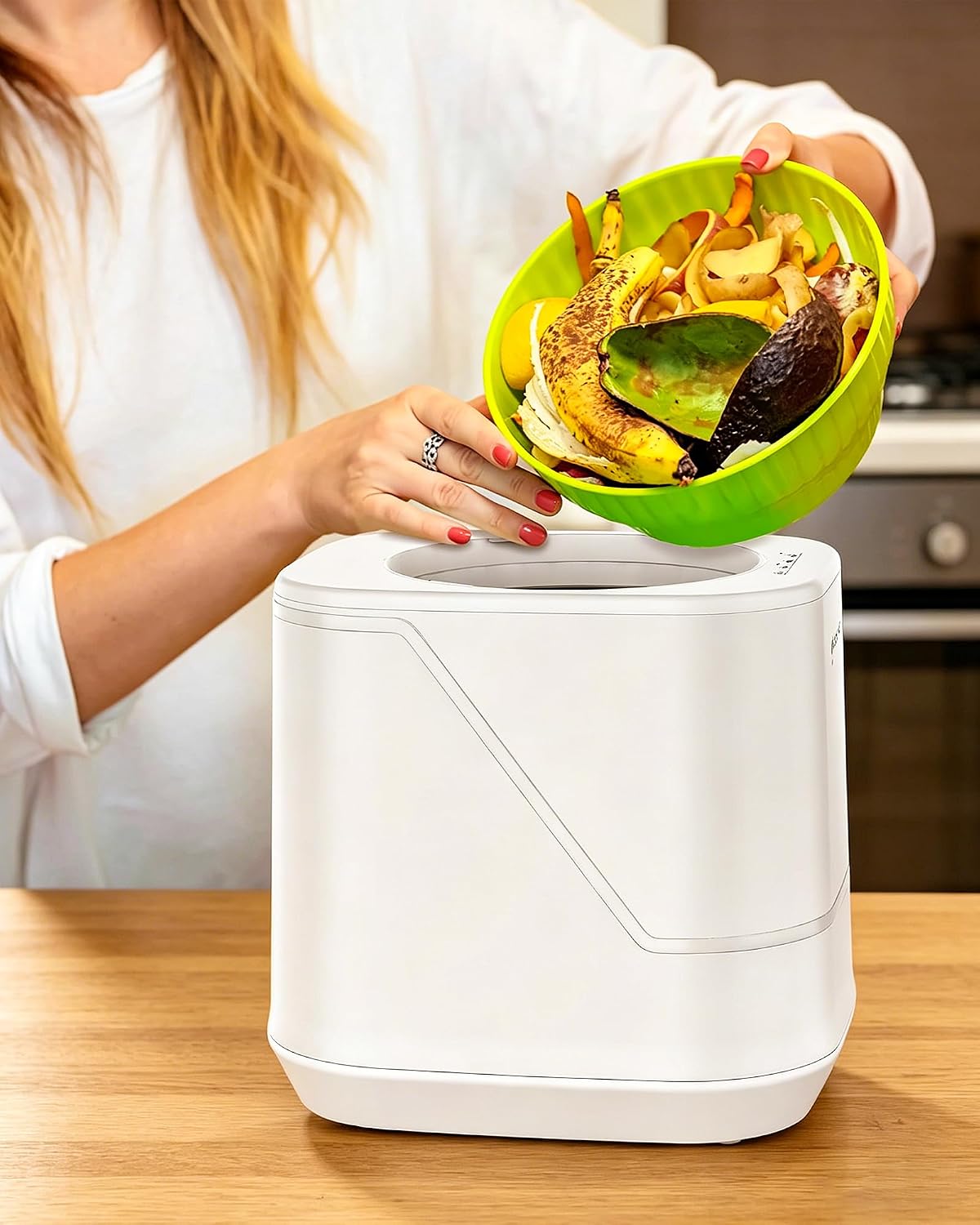 4L Smart Auto-Clean Low Noise Odorless Indoor Kitchen Composter Machine