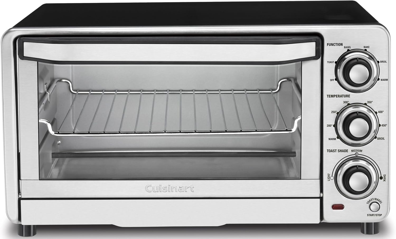 1800W Stainless Steel Countertop Toaster Oven Broiler