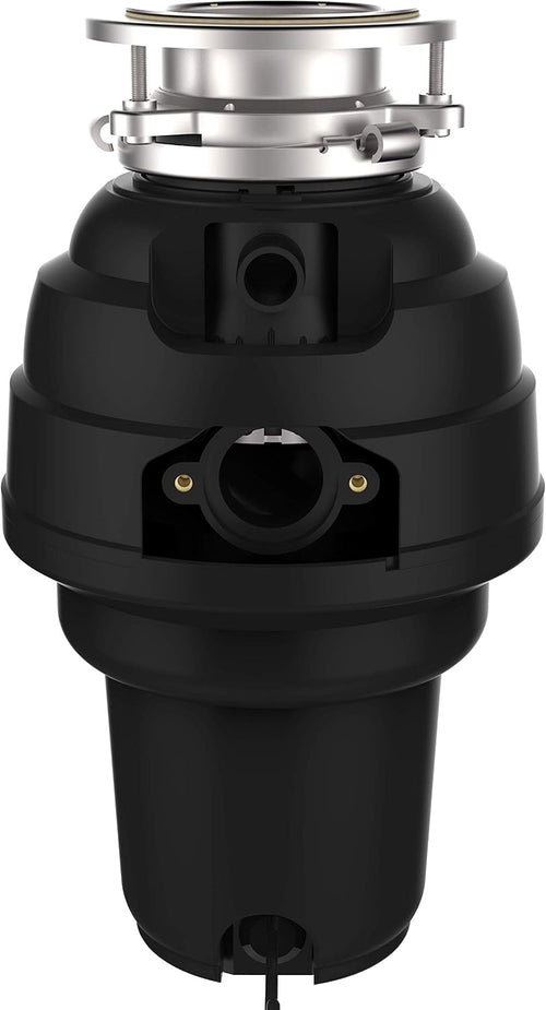 1-1/4 HP Black Anti-Jam Stainless Steel Garbage Disposal