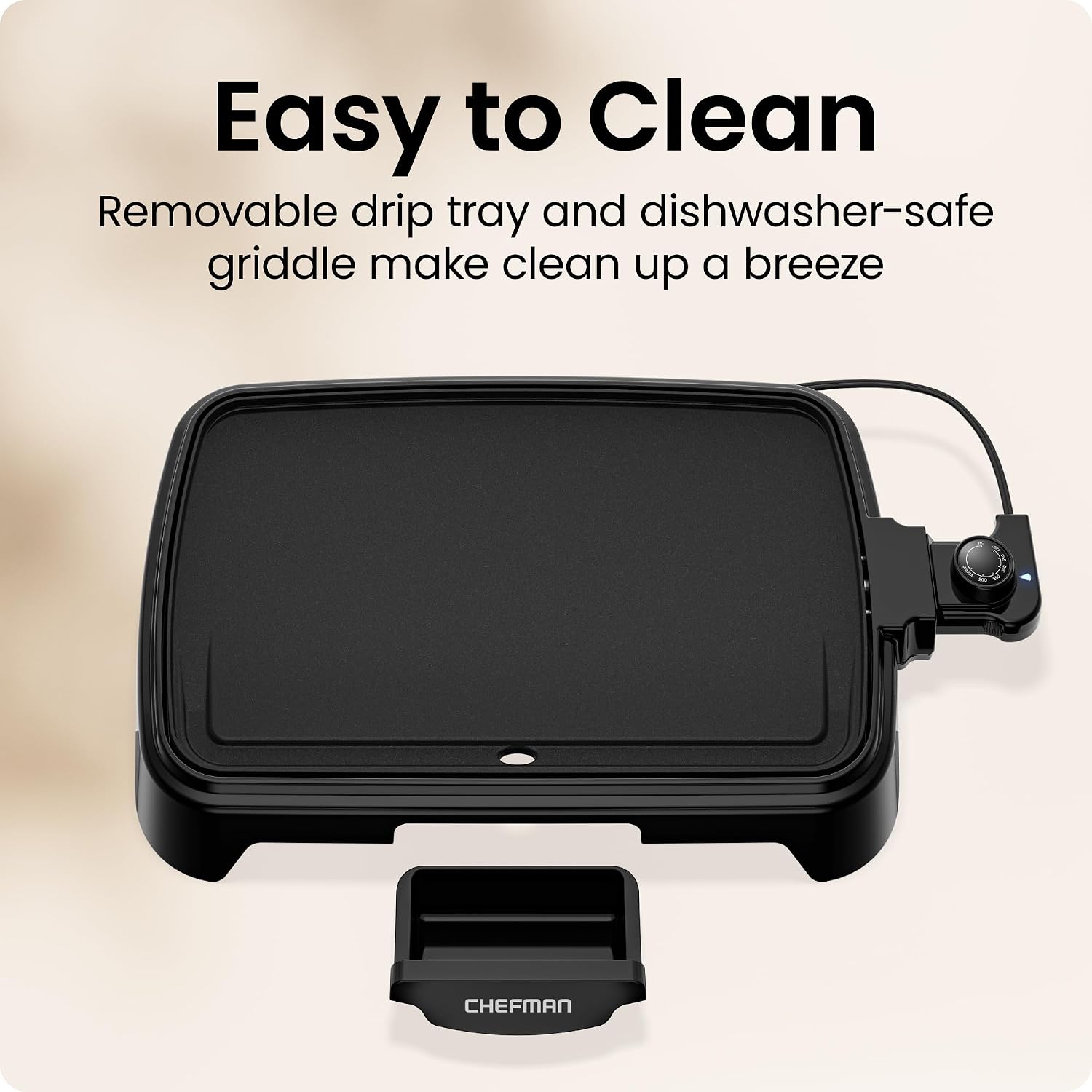 10x16 Inch Nonstick Immersible Electric Griddle