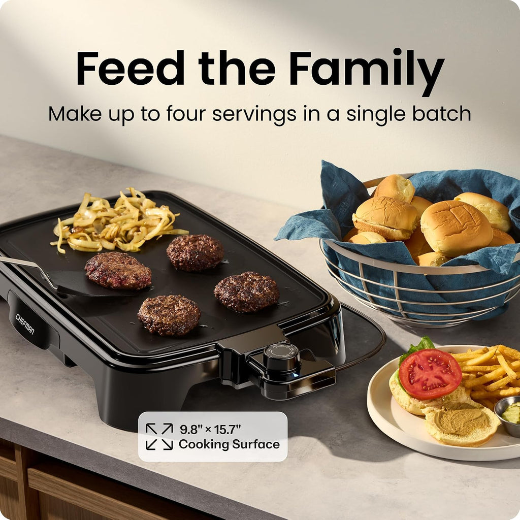 10x16 Inch Nonstick Immersible Electric Griddle