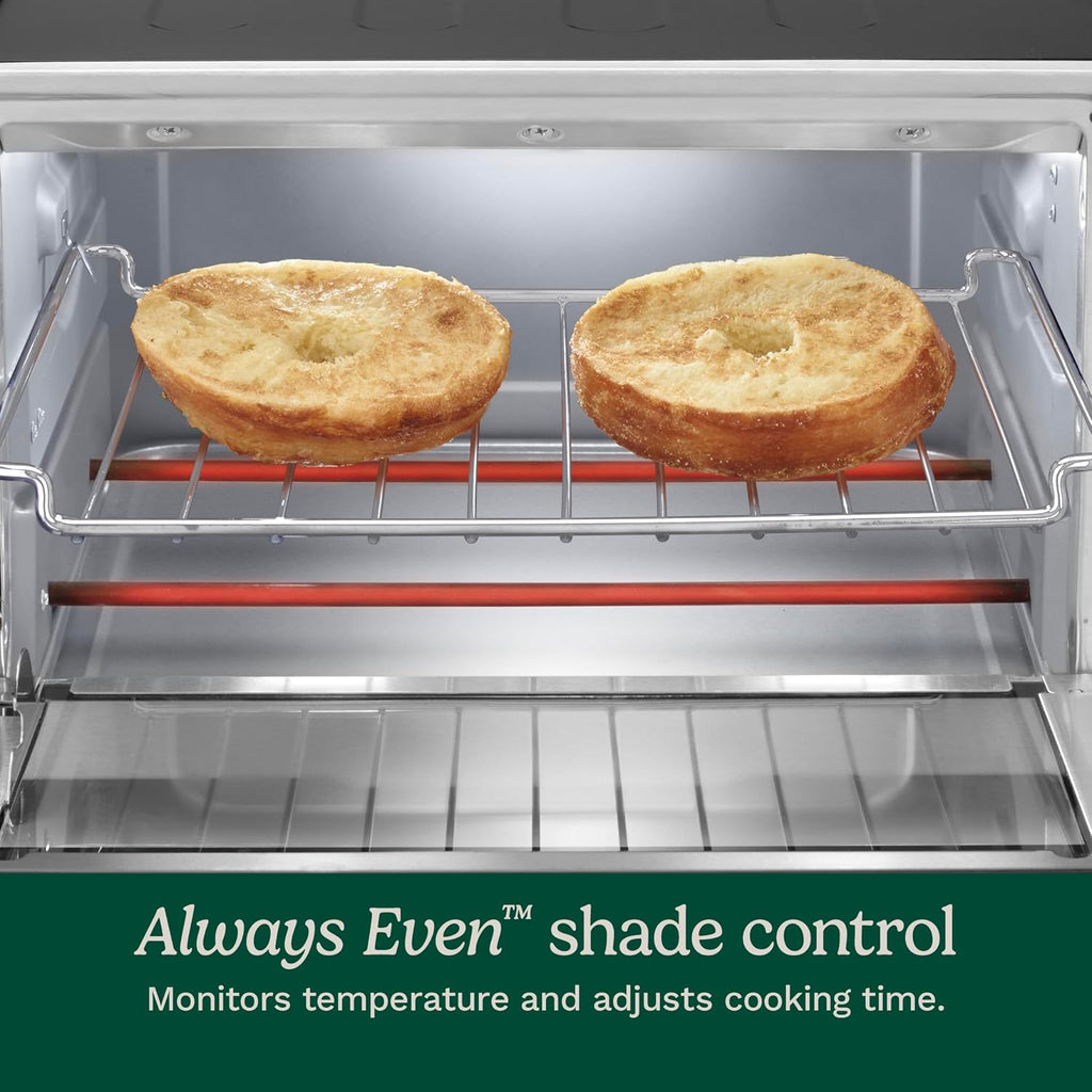 1800W Stainless Steel Countertop Toaster Oven Broiler